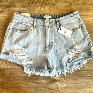 Forever 21 Concert Jean Shorts